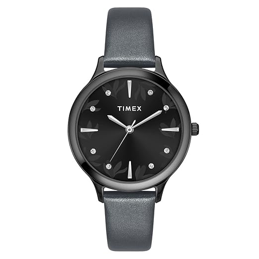 TIMEX Buy TWTL12109 TIMEX Women Black Watch Bharat Time Style