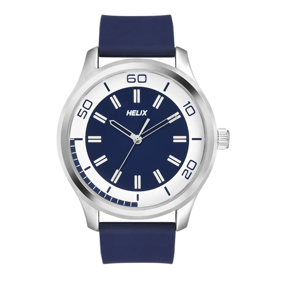 Helix Buy TW043HG22 Helix Analog Silicone Watch Men |Bharat Time