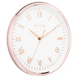 NCW0001PA03 Titan Classic Rose Gold Wall Clock