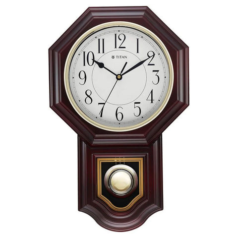 NCW0071PM01 Classic Brown Colour Pendulum Clock with a Westminster chime