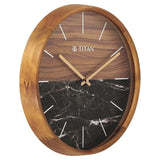 NSW0077WA02 Titan Wooden Clock with Wood & Stone Textures
