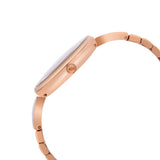AX5328-Armani Exchange Brooke Round Quartz Rose Gold Dial Women