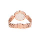 AX5328-Armani Exchange Brooke Round Quartz Rose Gold Dial Women