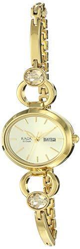 Titan Buy Titan Viva analog Champagne Dial Women's Watch