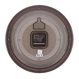 SEIKO Qxa272B Plastic Wall Clock (Brown_1.6 Inch X 12.1 Inch X 12.1 Inch ) - Bharat Time Style