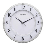 Seiko Silver Plastic Wall Clock (30 X 30 cm) - QXA658SN - Bharat Time Style