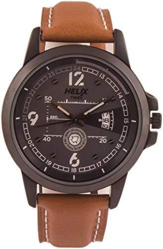 helix Buy Helix Analog Grey Dial Men s Watch TW023HG14 Bharat Time Style