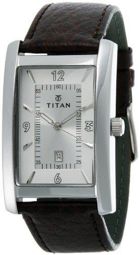 Titan Formal Analog Silver Dial Men's Watch NJ9280SL01A NJ9280SL01A