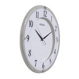 Seiko Silver Plastic Wall Clock (30 X 30 cm) - QXA658SN - Bharat Time Style