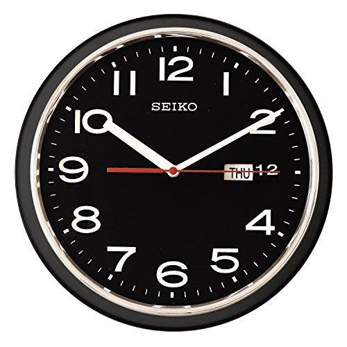 seiko day date wall clock