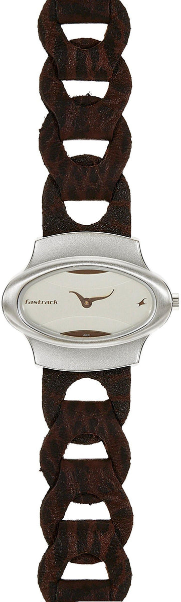 Fastrack Buy Fastrack Urban Kitsch Analog Silver Dial Women s Watch NK6004SL01 NN6004SL01 Bharat Time Style