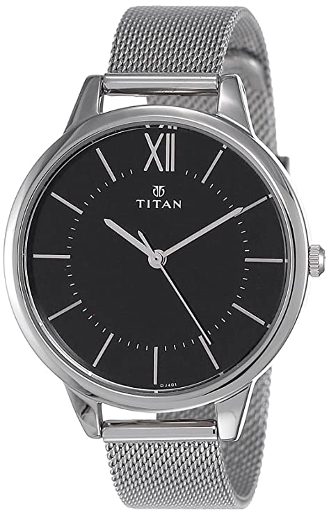 Titan Buy Titan Neo Analog Black Dial Women's Watch NR2617SM01