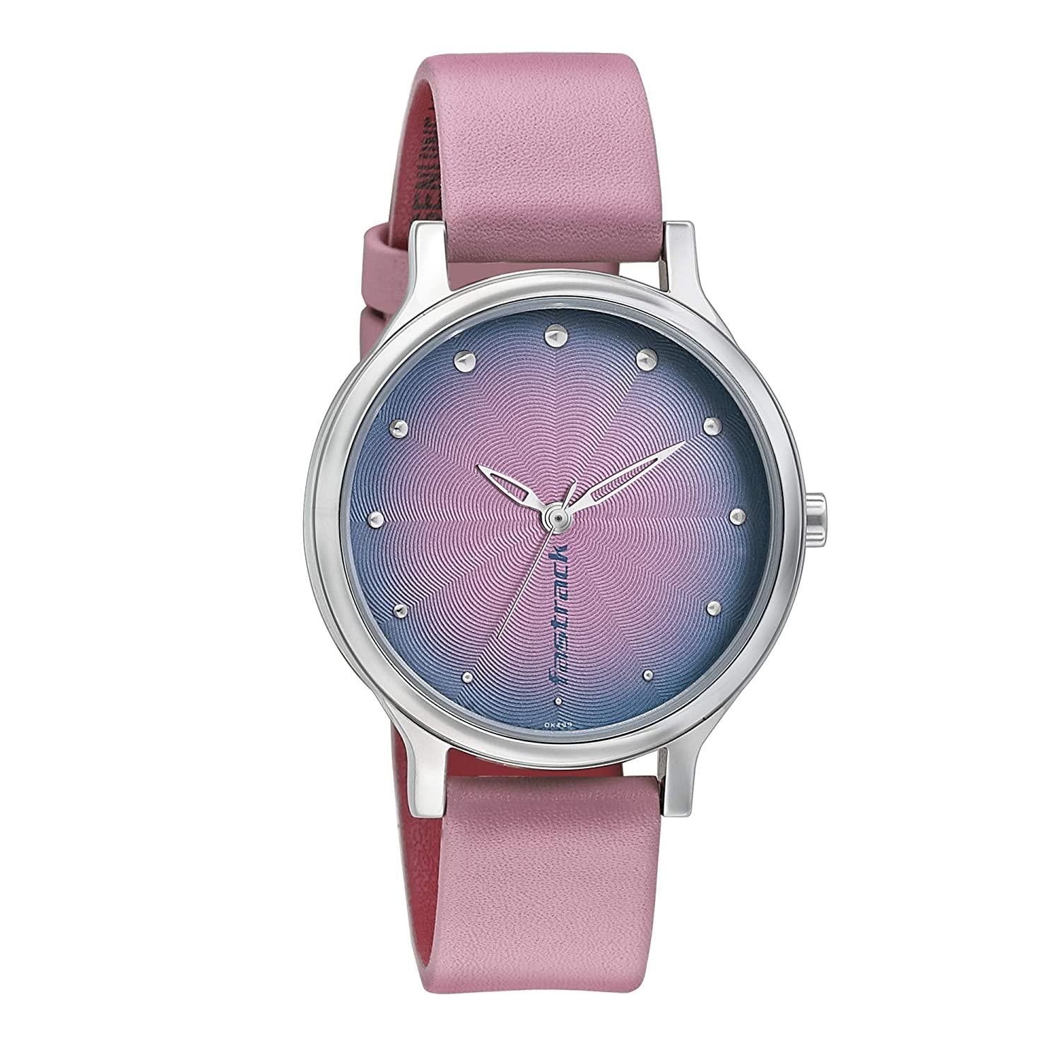 Fastrack Buy Fastrack Sunburn Analog Pink Dial Women's Watch