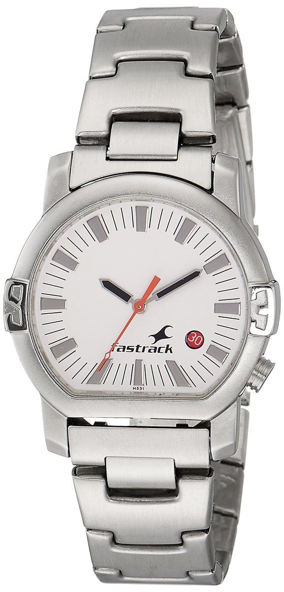 Fastrack Buy Fastrack Analog White Dial Men's Watch-NK1161SM03