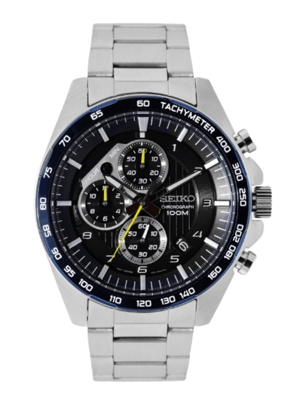 Seiko Buy Seiko Chronograph Men Navy Blue Analogue watch SSB321P1 Bharat Time Style