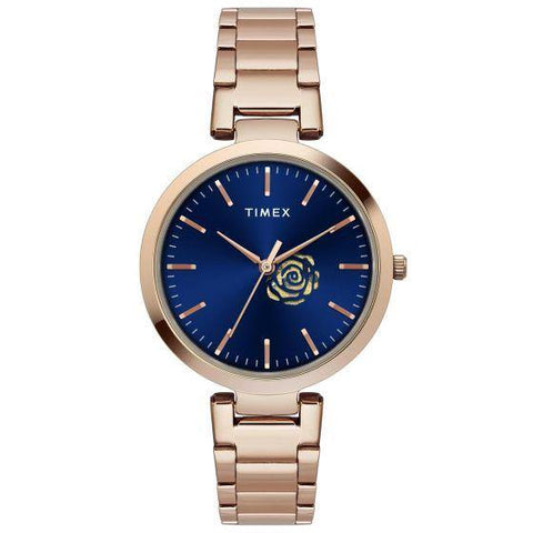 Timex TW000X229 Rose Gold Ladies Watch - Bharat Time Style
