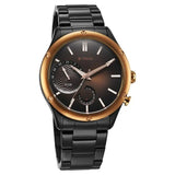 NS10009KM02 -   Titan Stellar Brown Dial Black Watch