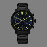 NS10012NM01 -  Titan Stellar Blue Dial Black Watch