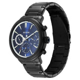 NS10012NM01 -  Titan Stellar Blue Dial Black Watch