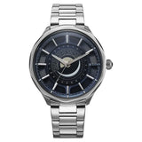 10028SM01 - Titan Stellar Sun Moon Phase  Stainless Steel Strap Watch for Men