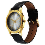 10058YL03 - Titan Karishma Festive Leather Strap Watch for Men