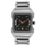 NR1474SM02 Black Dial Stainless Steel Strap Watch for Guys
