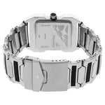 NR1474SM02 Black Dial Stainless Steel Strap Watch for Guys