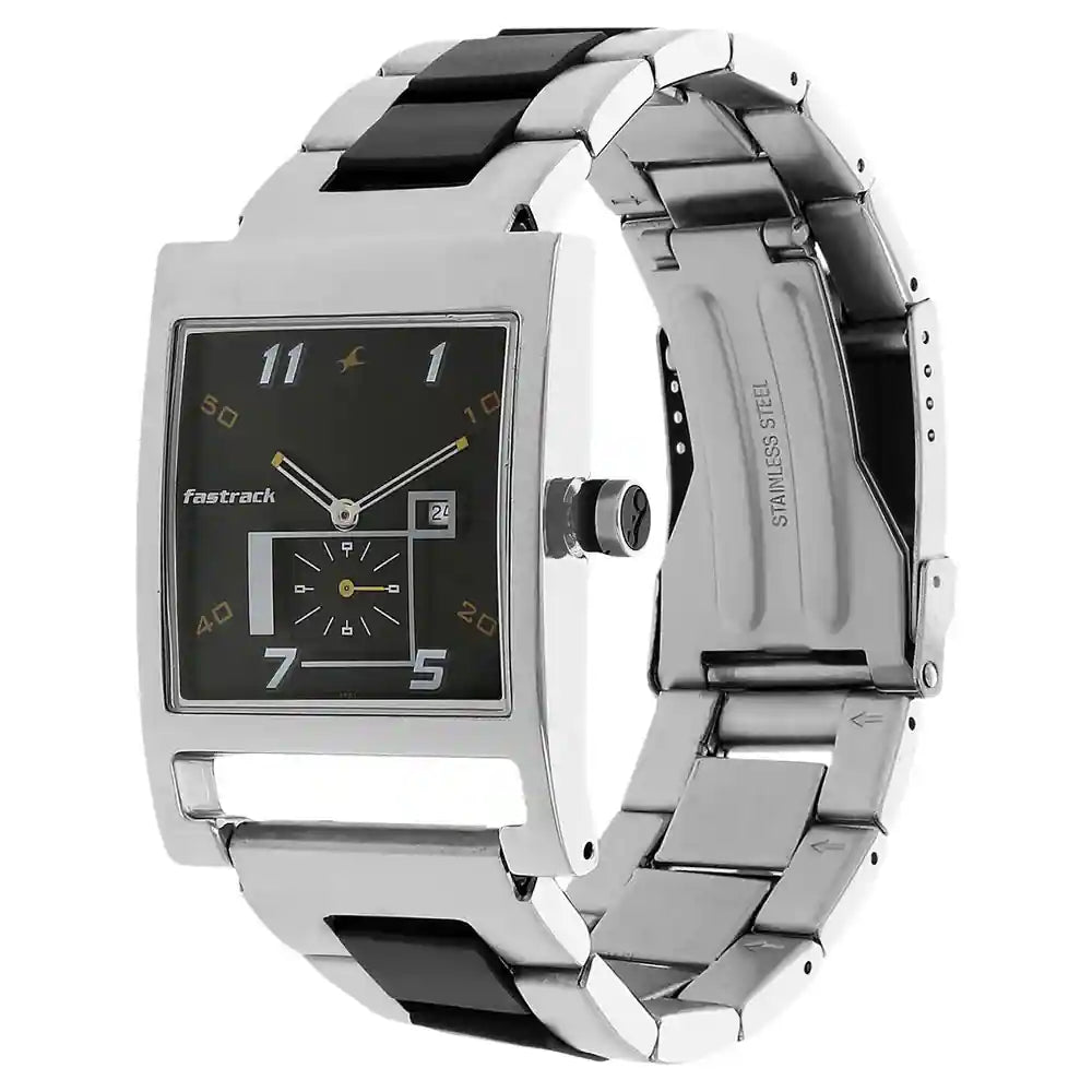 Fastrack stainless steel watch discount