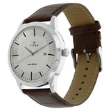NU1584SL03 - Titan Classic Silver Dial  watch