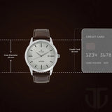 NU1584SL03 - Titan Classic Silver Dial  watch