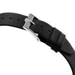 NS1595SL06 Titan Edge Slim Leather Strap White Dial Analog Watch for Men