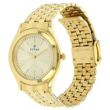 NR1648YM02 - Titan Champagne Dial Watch