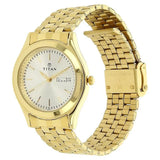 NU1648YM04 - Titan Metal Silver Dial Strap Watch