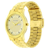 NU1650YM04 - Titan Golden Dial Stainless Steel Strap Watch