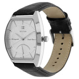 1680SL01 - Titan Dual Time  Stainless Steel Strap watch