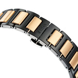 NT1696KC01 - Titan Edge Ceramic Black Dial Watch