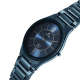 NT1696QC03 - Titan Edge Ceramic Blue Dial Watch
