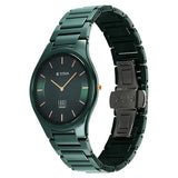 NT1696QC06 - Titan Edge Ceramic Green Dial Watch