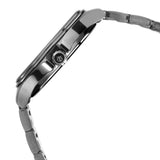 NR1698NM01 Titan  Black Dial Stainless Steel Strap Watch for Men
