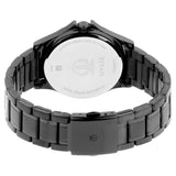 NR1698NM01 Titan  Black Dial Stainless Steel Strap Watch for Men