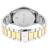 NU1713BM02 - Titan Men's  Karishma: Two-Tone Steel Elegance Watch