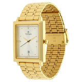 NU1715YM01 - Titan  Silver Dial Stainless Steel Strap Watch