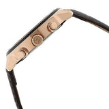 NU1733KL03 - Titan  Black Dial Leather Strap Watch