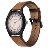 1802NL03- Titan Beige Dial Leather Analogue Watch