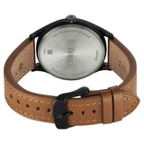 1802NL03- Titan Beige Dial Leather Analogue Watch