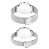 NU18062648SM01 - Titan White Dial Stainless Steel Strap Watch