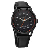 1806NL05 - Titan Octane Black Leather Strap Watch