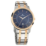 NU1825KM01 - Titan Blue Dial Stainless Steel Strap Watch