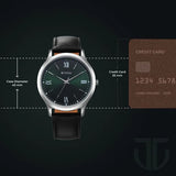 NU1825SL16 - Titan Karishma Green Dial Leather Strap Watch