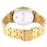 NU1825YM03 - Titan Karishma Champagne Round Dial  Watch